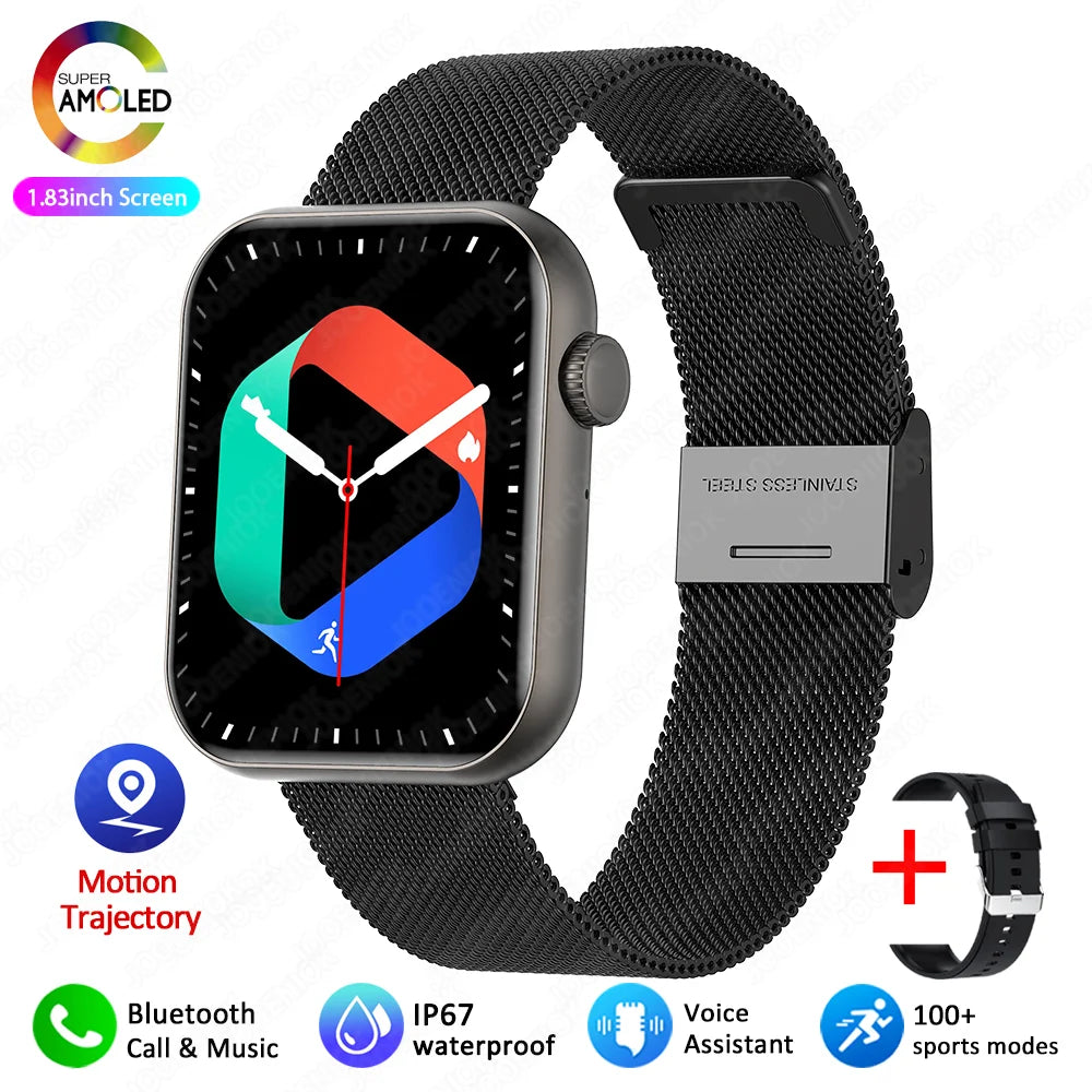 2025 New For Apple DT Watch 10 Smart Watch Men Women Waterproof Support 120 Sports ECG+PPG 1.81 inch Bluetooth Call Smart Watch