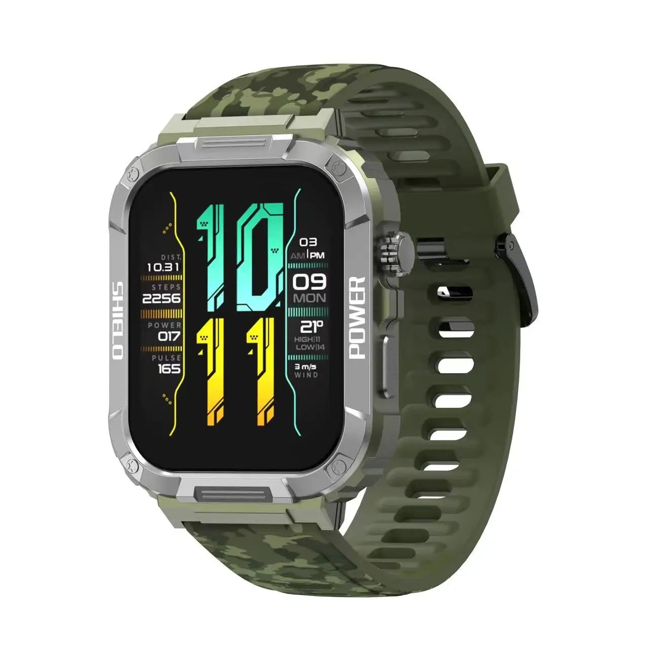 Apex Fit Sport S06 Smartwatch 1.91'' Full Touch Screen BT Call Outdoor Fitness Tracker Smart Watch With IP68 Waterproof