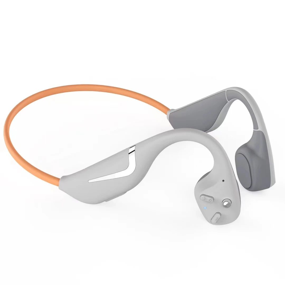 PARAMITA Bone Conduction Wireless Bluetooth Headset BT5.3 Dual Battery Super Long Battery Life Waterproof Sports Running Cycling