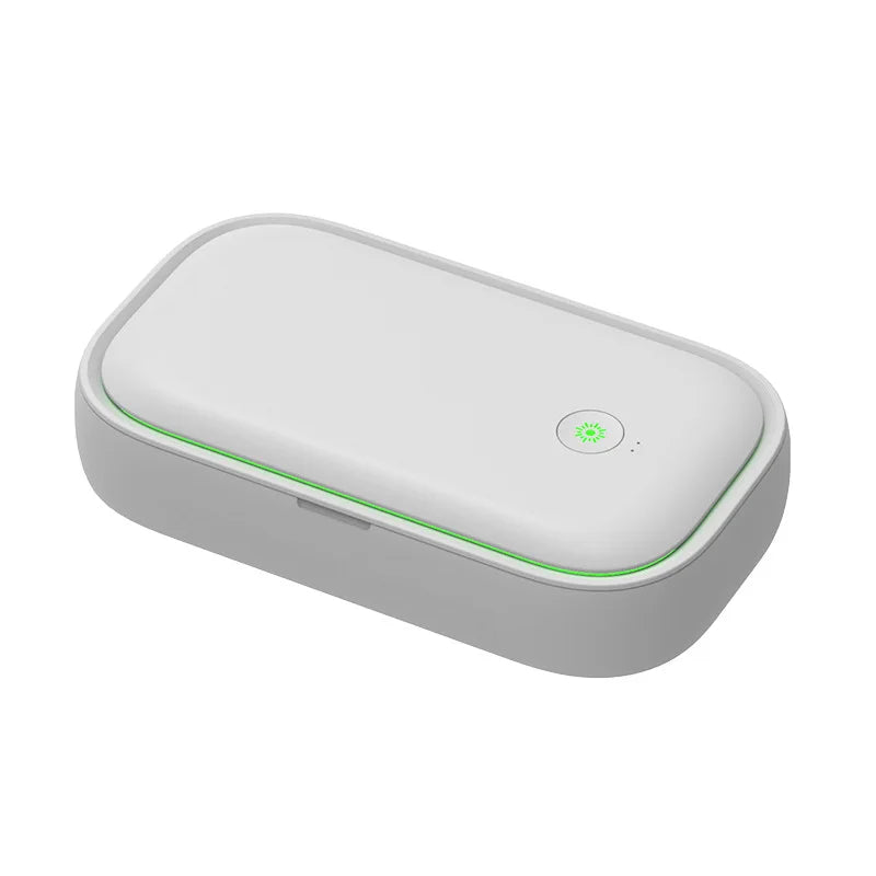 Multifunctional mobile phone sterilizer UVC ultraviolet Germicidal lamp mask jewelry toothbrush mobile phone disinfection box
