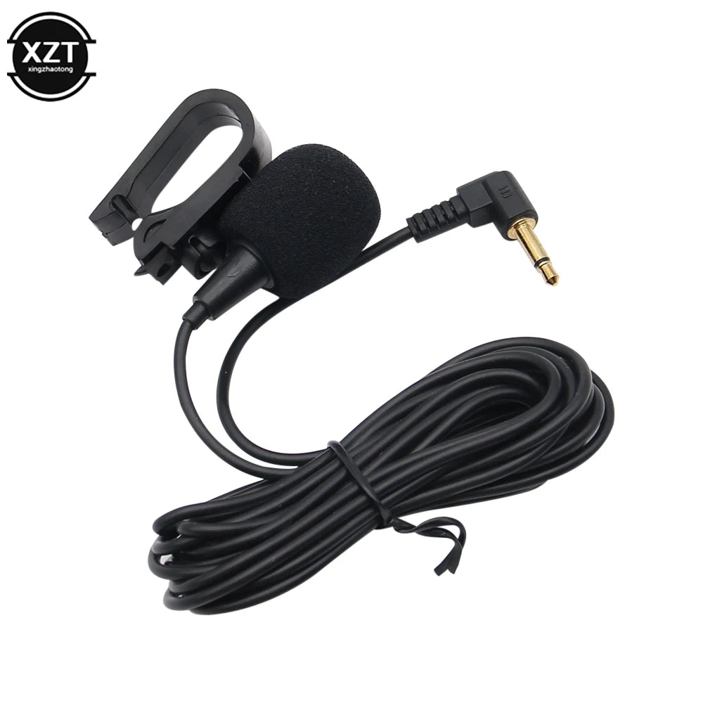 MINI Professionals Car Audio Microphone 3.5mm Jack Plug Mic Mono Mini Wired External Microphone for PC Auto Car DVD Radio NEW