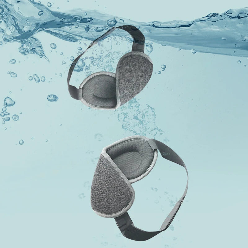Steam eye mask, electric heatinghot compress intelligent timed heating sleep shading 3D eye mask