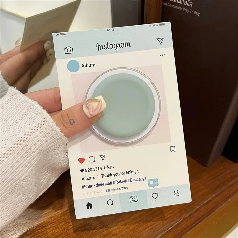 Korea Cute Silicone PopSockets Magnetic Phone Griptok Grip Tok Stand For iPhone 16 Foldable Wireless Charging MagSafe Holder