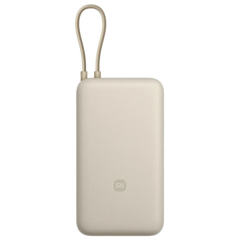 20000 mAh charging treasure 33W with cable two-way fast charging super large capacity portable mobile power Mijia