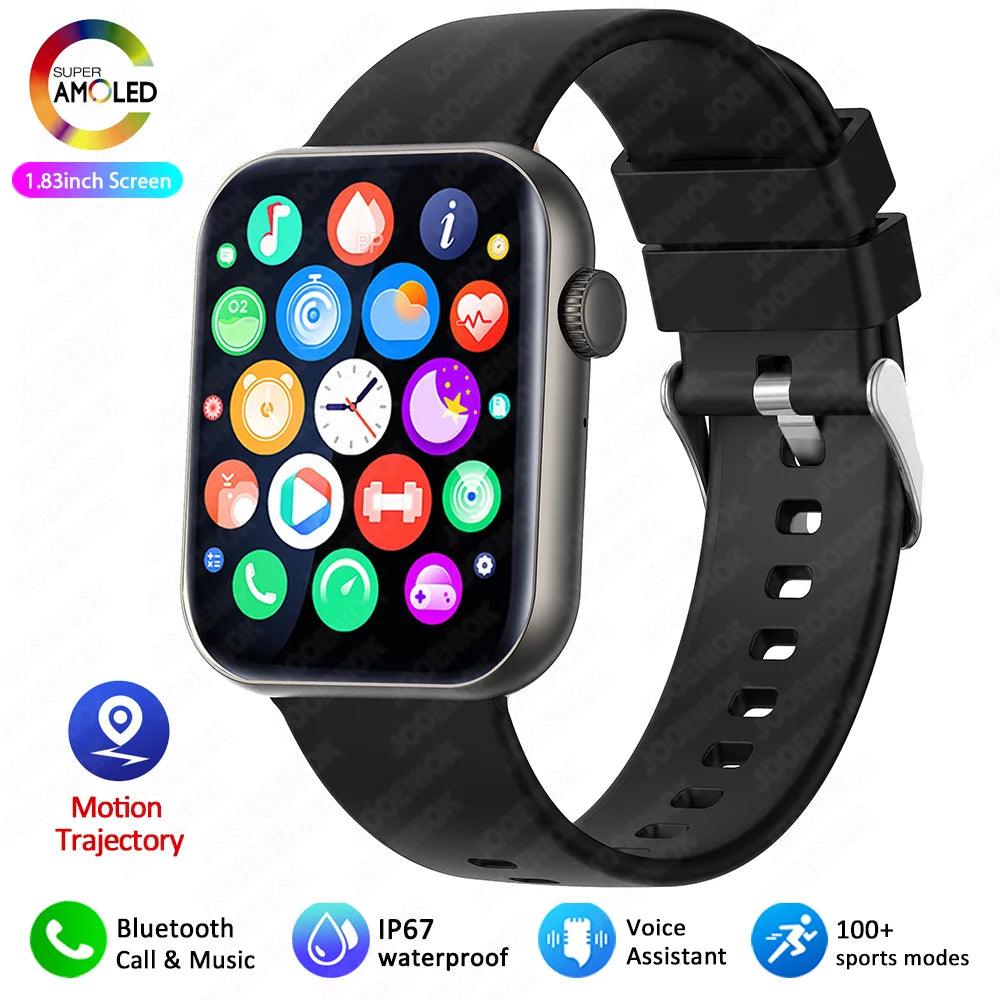 2025 New For Apple DT Watch 10 Smart Watch Men Women Waterproof Support 120 Sports ECG+PPG 1.81 inch Bluetooth Call Smart Watch