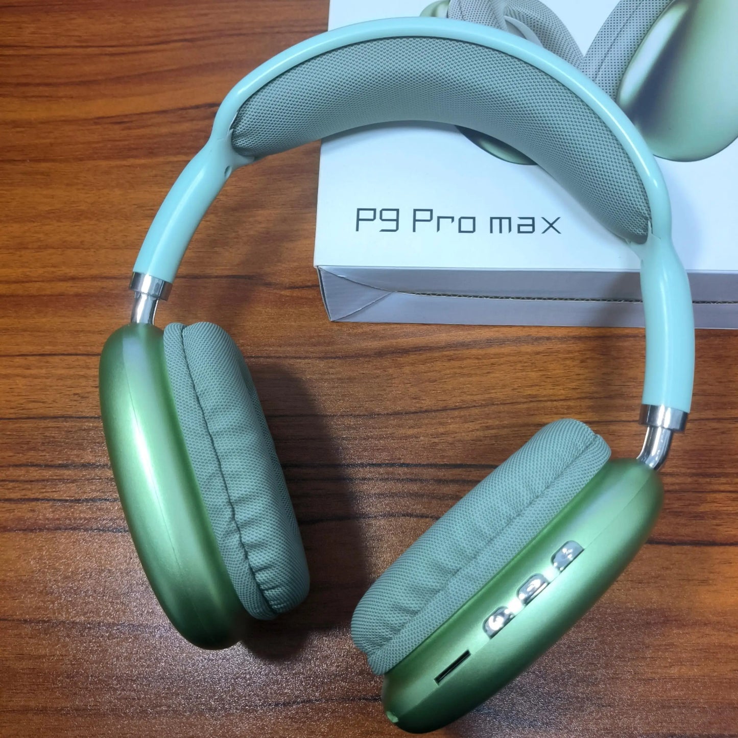 P9 Promax Headphones Wireless Bluetooth Headsets Outdoor Sports Gaming Wireless earphones Supports TF Card for Pc Smartphone