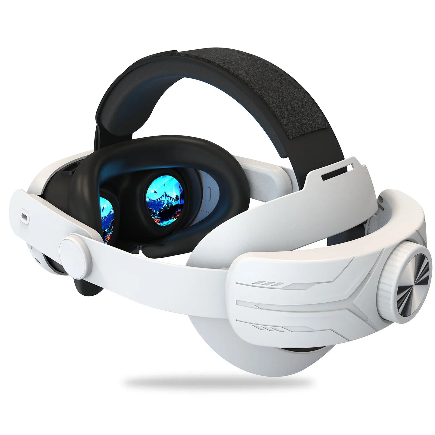 Head Strap Compatible with Meta Quest 3/3s, Adjustable Elite Headstrap Design for Meta Quest 3/3s VR Accessories,