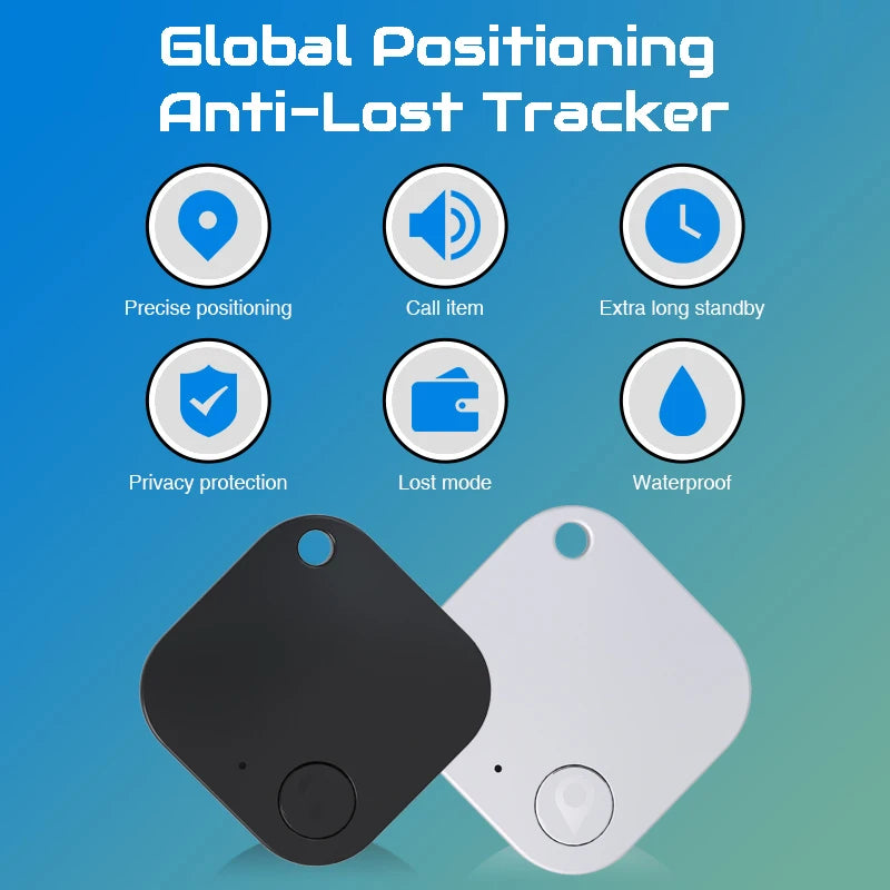New Smart Finder Bluetooth 4.0 Children's Pet Wallet GPS Location Tracker Anti-lost Device Mini Portable Tracking Locator 2025