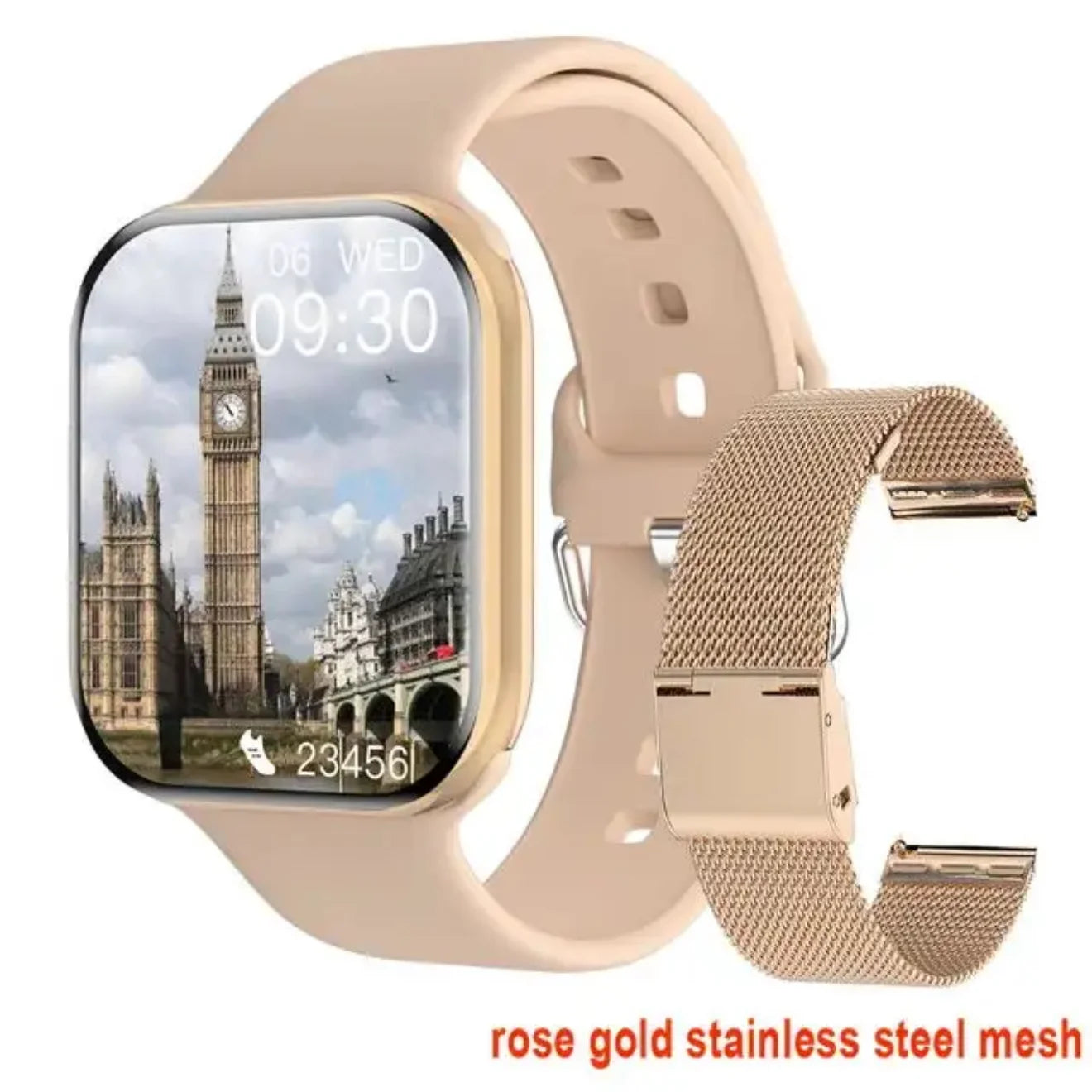 NEW Watch 10 Smart Watch Men Body Temperature BT Call NFC Always on Display GPS Sport Watches Women Smartwatch For Apple Android