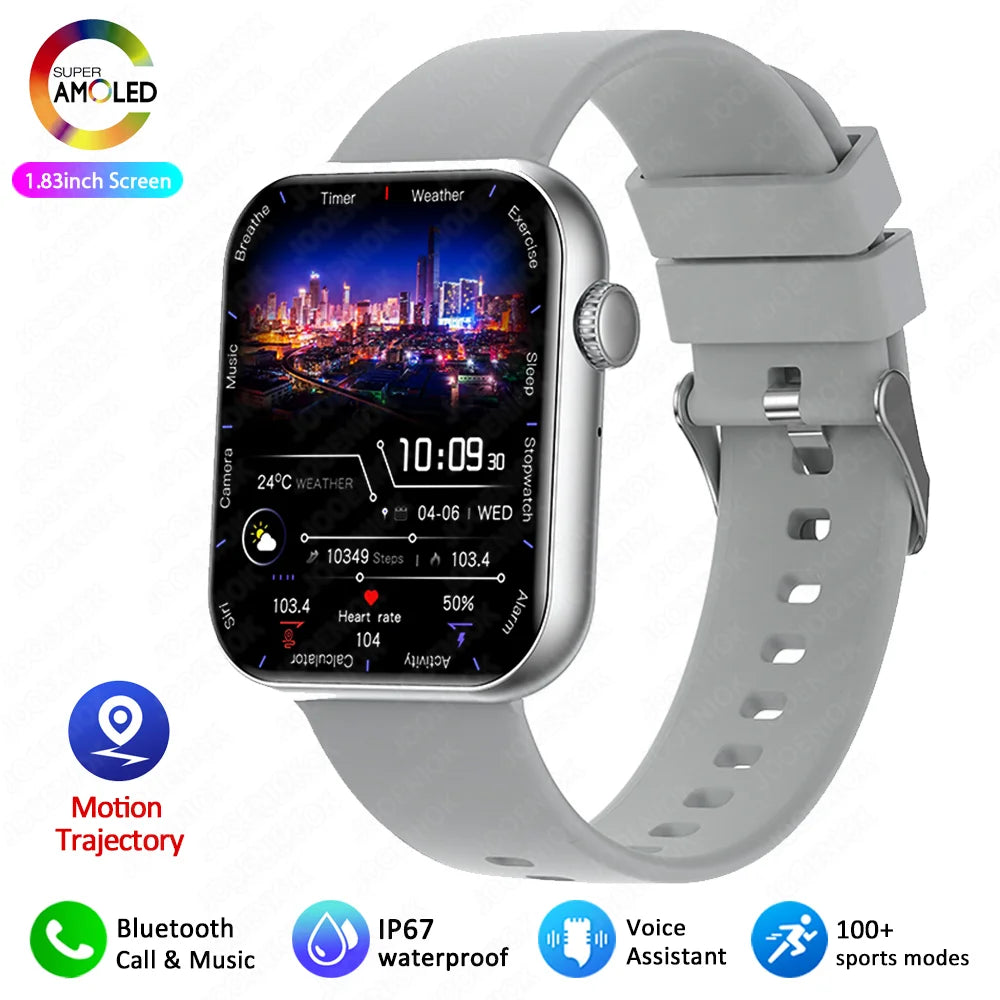 2025 New For Apple DT Watch 10 Smart Watch Men Women Waterproof Support 120 Sports ECG+PPG 1.81 inch Bluetooth Call Smart Watch