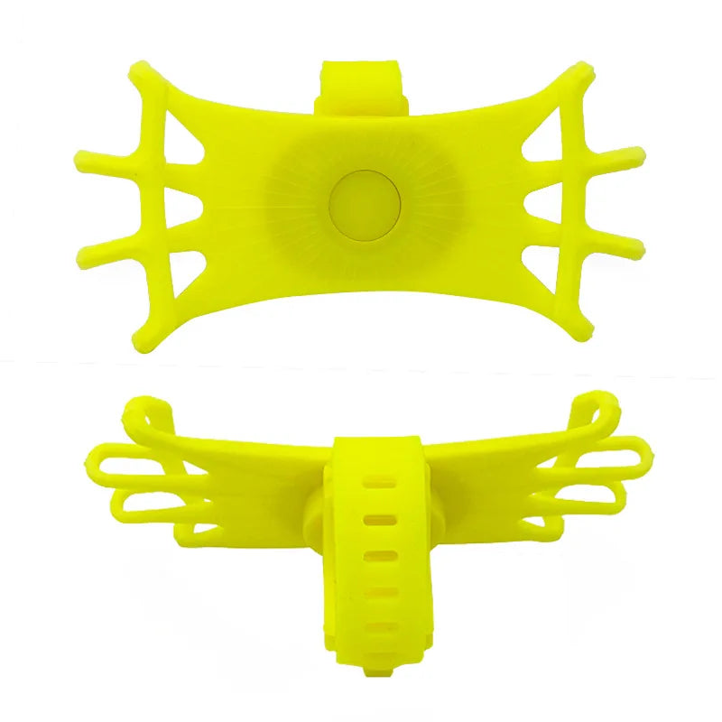 Universal Bicycle Mobile Phone Holder Rotating Silicone Bicycle Phone Holder Motorcycle Handlebar Holder For 4.0-6.0 Inch Phone
