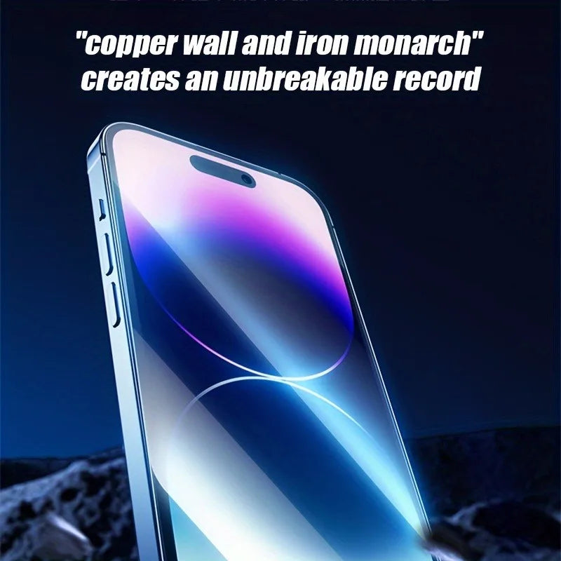 2Pcs Privacy Tempered Glass Screen Protector Film Easy to Install Suitable for iPhone 16 15 Pro Max 14 13 12 Pro Mini 11 Glass
