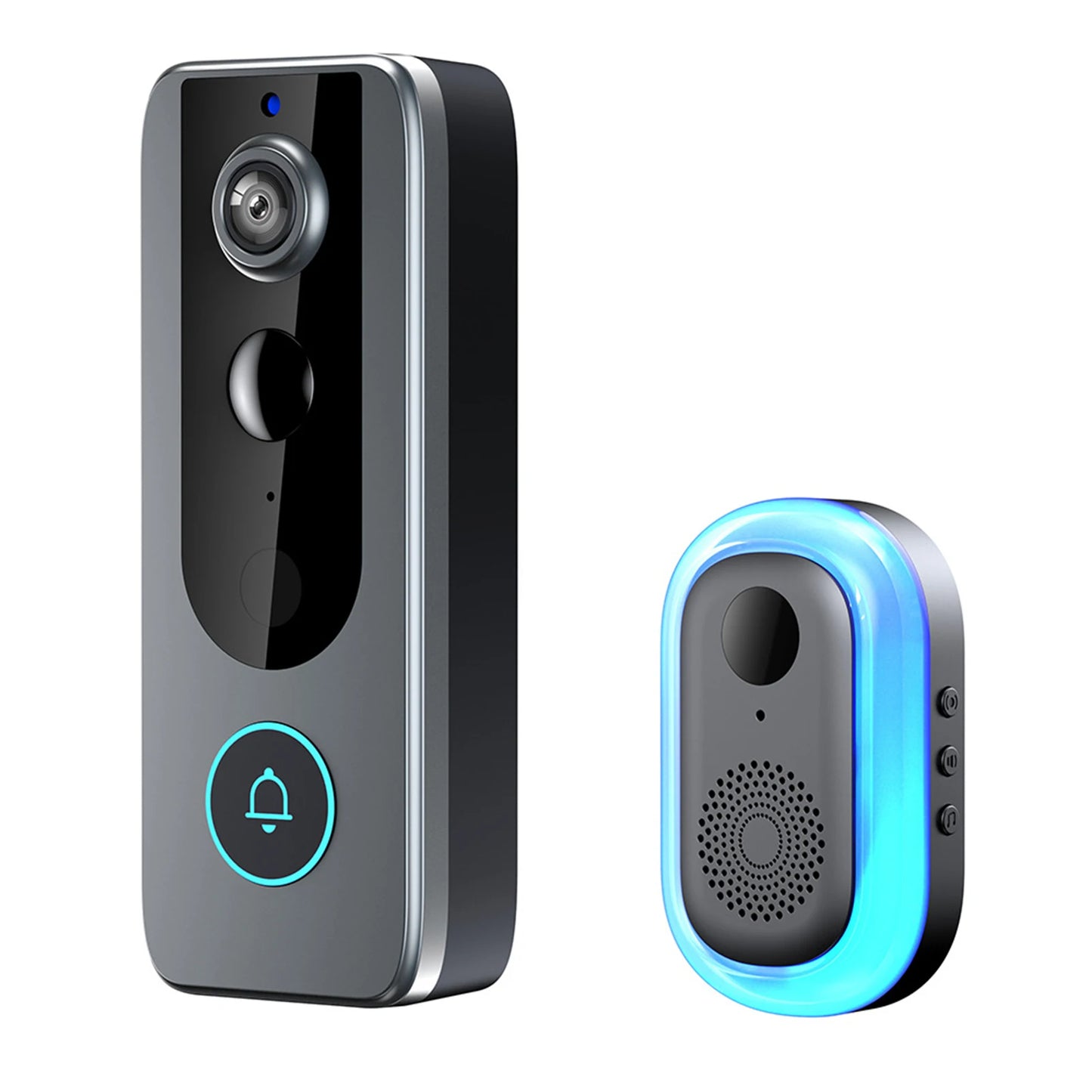 Tuya Video Doorbell WiFi Smart Two-way Intercom Wireless Camera Video Calling Doorbell Security Motion Detect Night Vision
