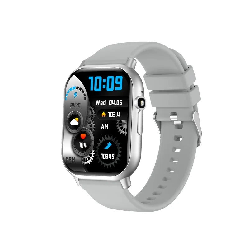 New Smart Watch Men GPS Track 2.01 Inch HD Screen Heart Rate Monitor Sports Fitness Tracker Bluetooth Call Smartwatch 