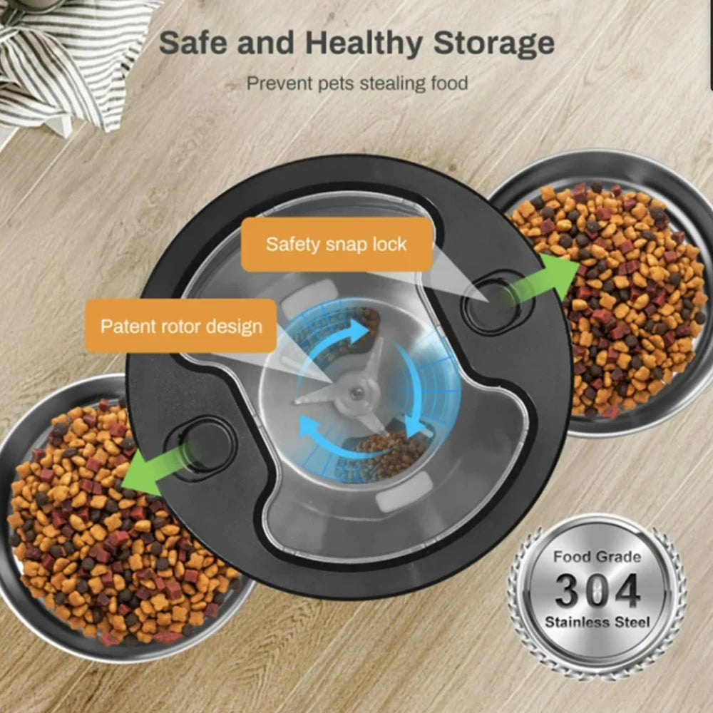 4.5L Smart Pet Feeder Automatic Cat Food Dispenser Cat Dog Bowl Automatic Cat Feeder Dog Food Machine With Timed Quantitative