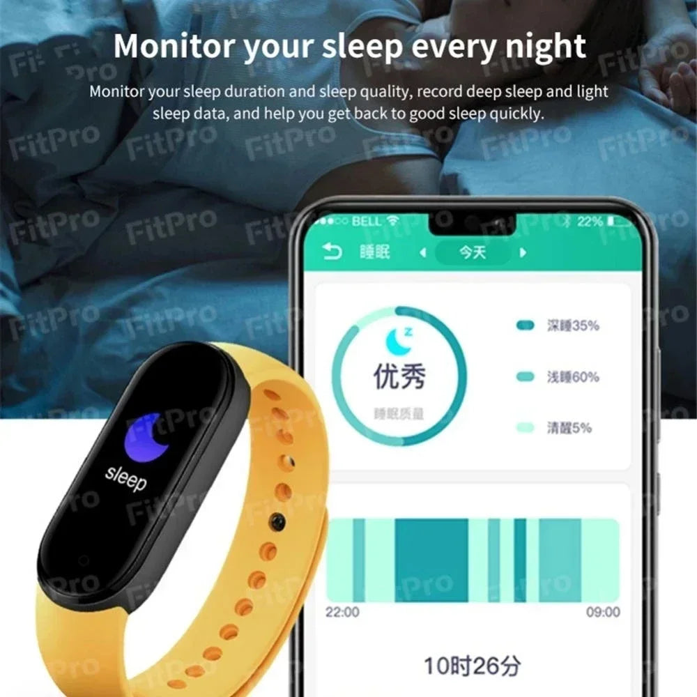 M7 Smart Watch Men Women Smartband Heart Rate Smartwatch Fitness Tracker Blood Pressure Sport Smart Bracelet for xiaomi iPhone