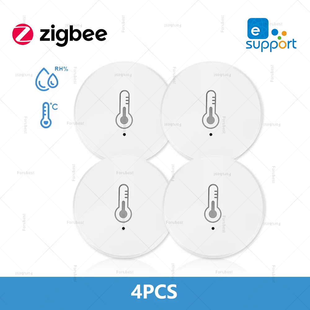 ZigBee Temperature And Humidity Sensor Remote Monitoring Hygrometer,Smart Home Automation,For Alexa Google Yandex Home Assistant