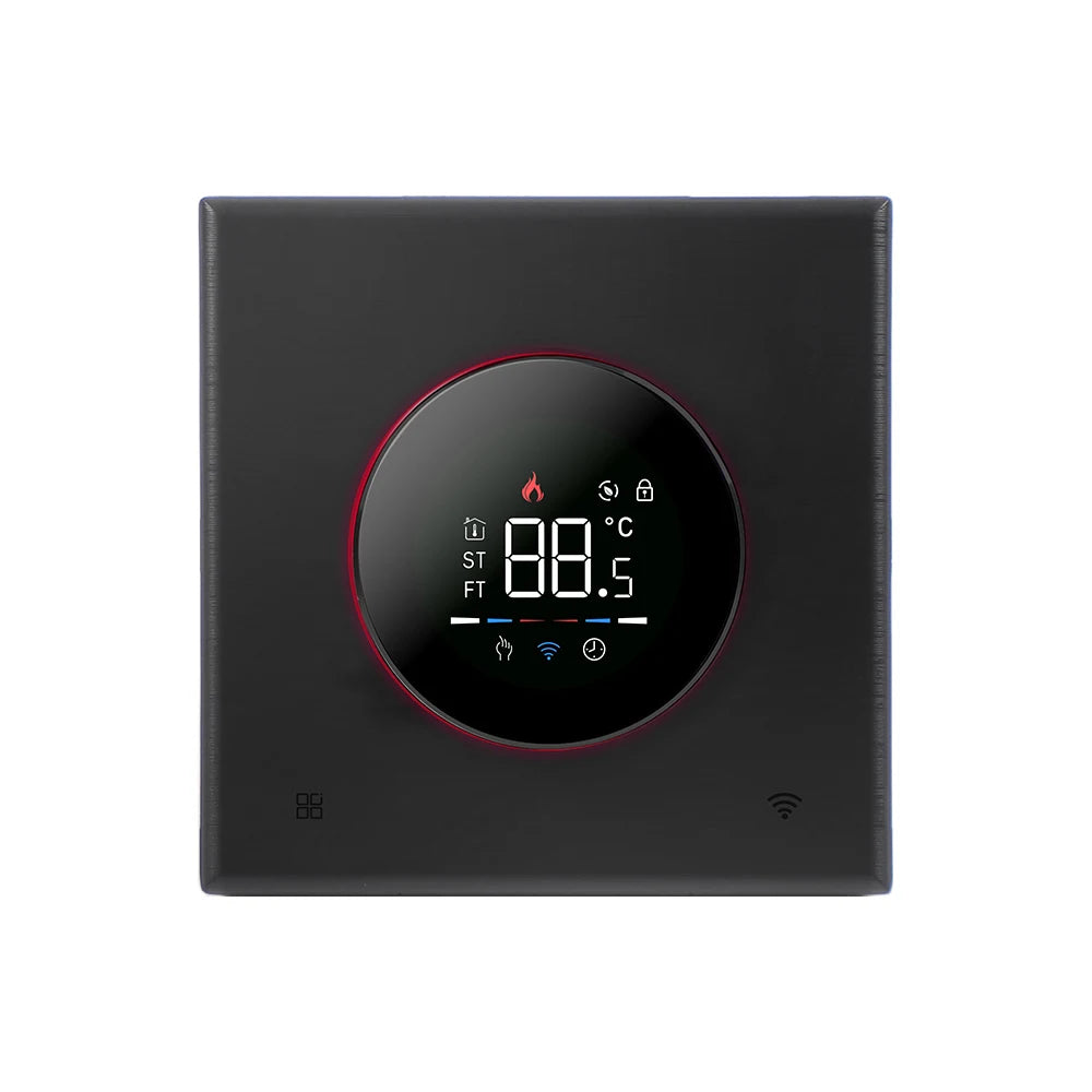 Tuya WiFi Floor Thermostat Smart Home Programmable Digital Knob Thermoregulator Water Gas Bolier Heating Temperature Controller