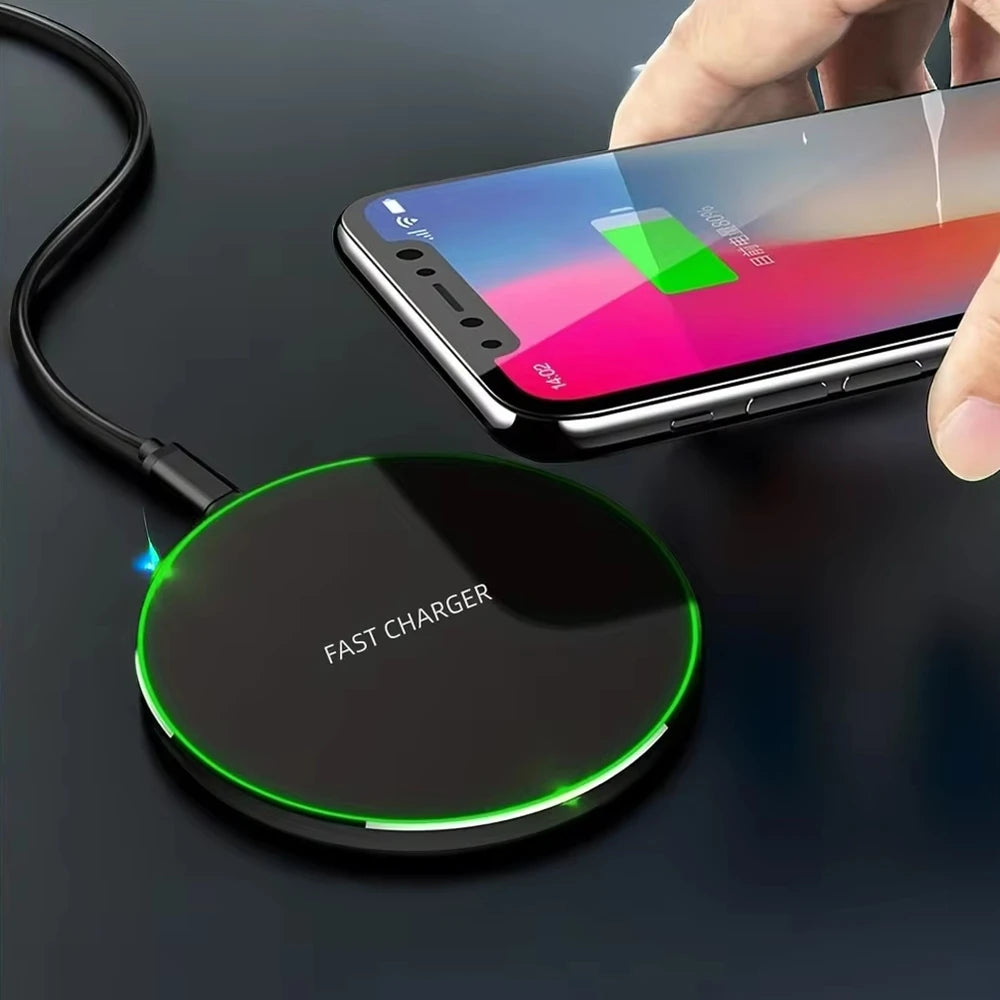Xiaomi 50W Wireless Charger Pad For iPhone 14 13 16 15 11Pro XS Max Induction Fast Wireless Charging Station For Huawei Samsung