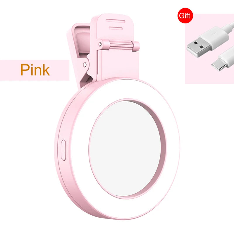 selfie fill light Mobile led light led fill light for professional photography camera light led light mobile selfie ring lights