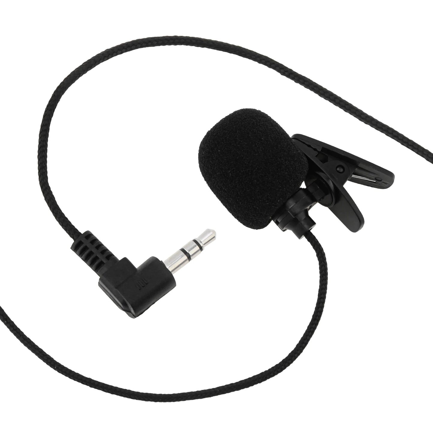 Universal Portable 3.5mm Mini Microphone Hands Free Clip on Microphone Mini Audio for PC Laptop Loudspeaker Mic