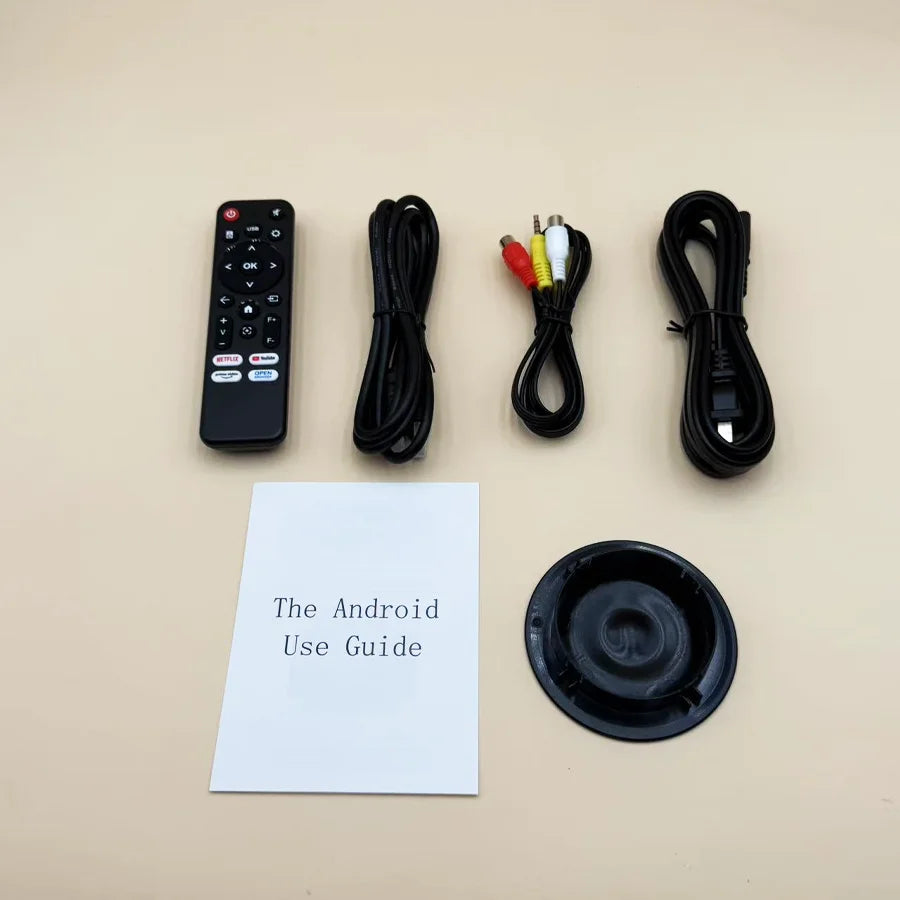 4K 600ANSI S-12 Native Portable Projector 1080P Auto Focus Keystone Correction BT5.2 Android 9 WIFI6 Home Cinema Mini Projector