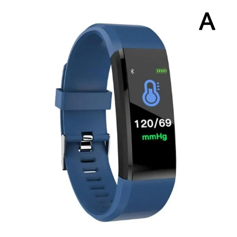 ID115 Plus Fitness Tracker Smart Band for Men Women Smart Watch Heart Rate Monitor Step Counting Calorie Burning Call Reminder
