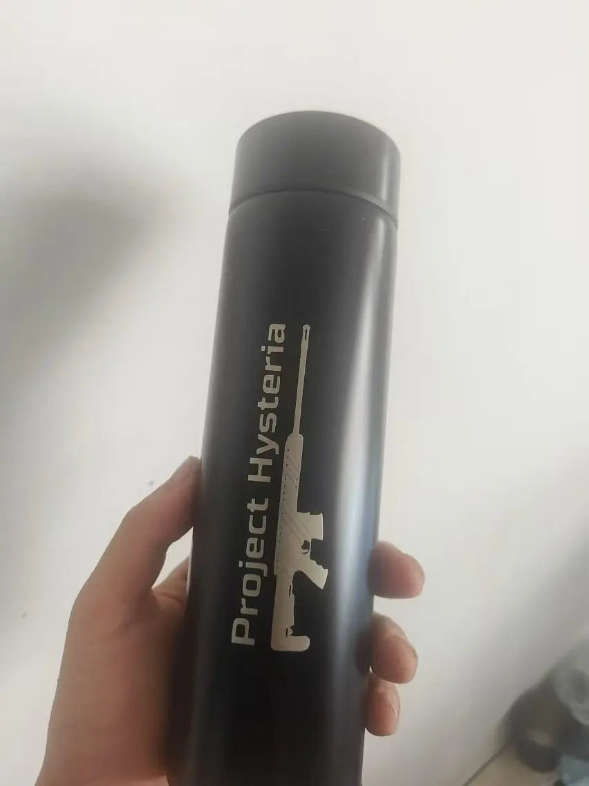Free Custom Intelligent Digital Thermos Water Cup Touch Display Temperature Stainless Steel Creative Thermoses Coffee Mug Gifts