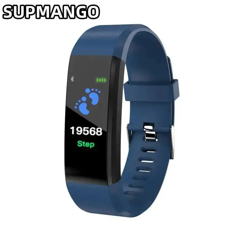 Real Pedometer Smart Watch Rate Smartwatch Fitness Tracker Blood Pressure Sport Bracelet Men Wome