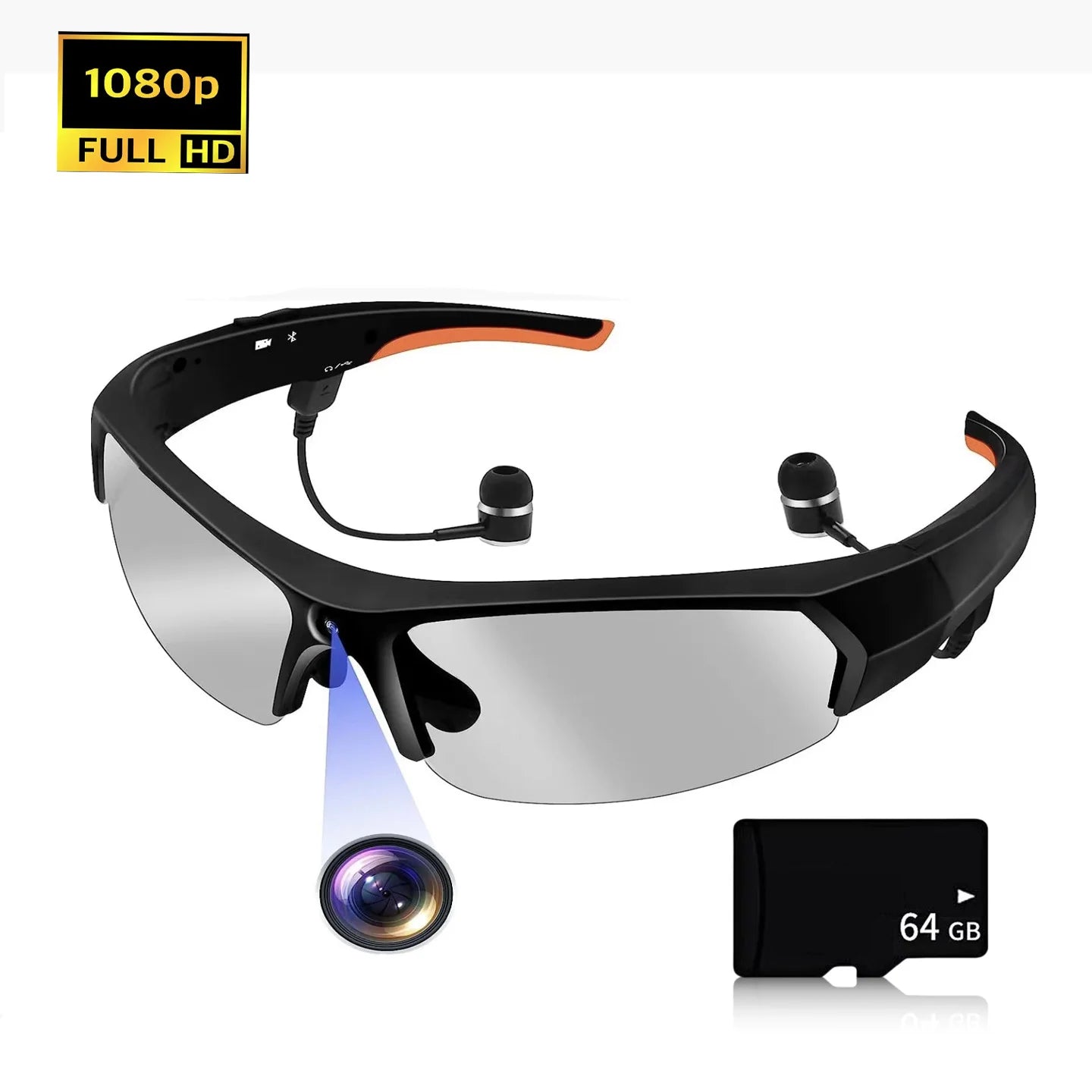 New Smart Glasses AI Intelligent Real-time Translation Bluetooth 6.0 Sunglasses Outdoor Sport Earphone Calling Music Eyeglasses