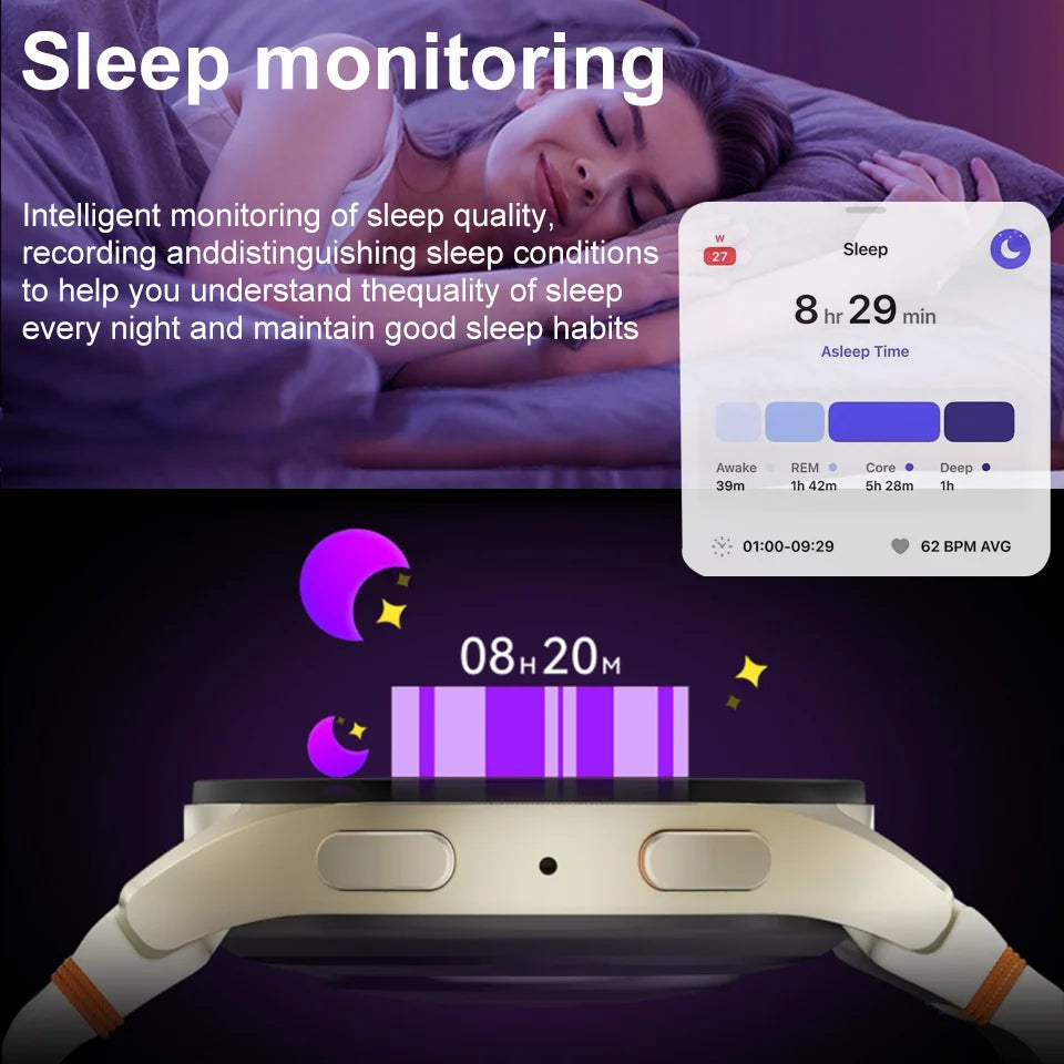 Watch7 Mini Smart Watch GPS Track AMOLED Screen Bluetooth Call Sports Watch Heart Rate Waterproof Smart Watch For Men And Women