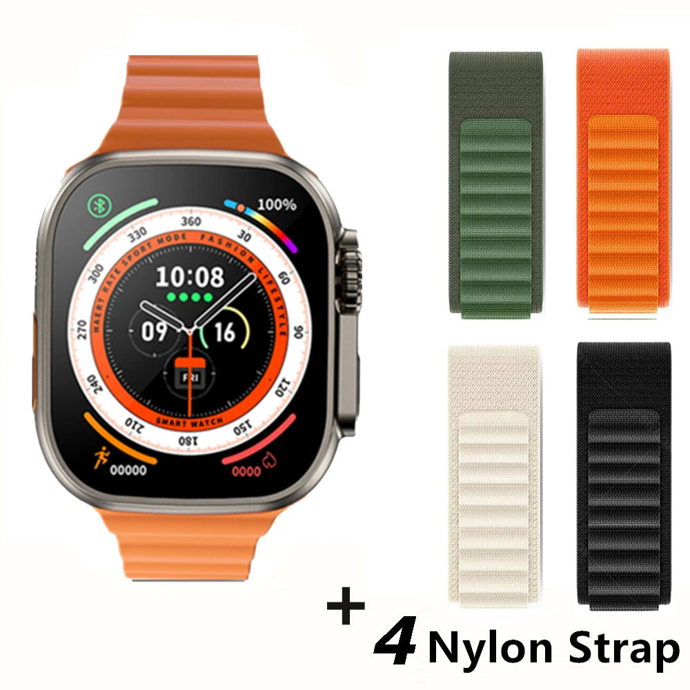 For Apple Smart Watch 10 ultra x 3 Pro MAX Gen2 49mm Amoled Screen Smartwatch Refresh Rate Wireless Charging Men Women For Sport