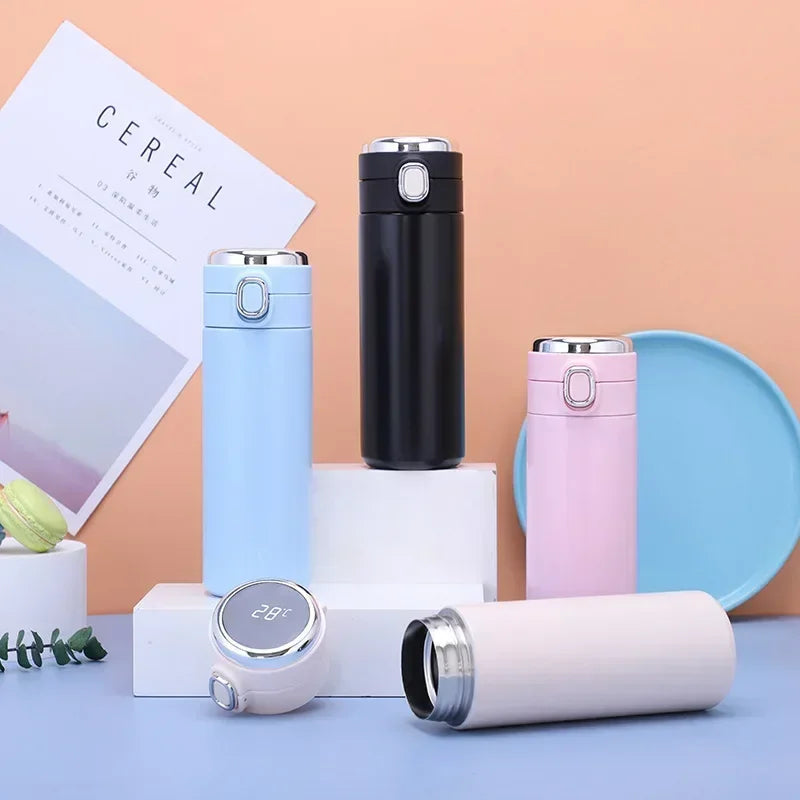 420ML Stainless Steel Smart Thermos LED Temperature Digital Display Keep Cold and Heat Leak-proof Vacuum Flask