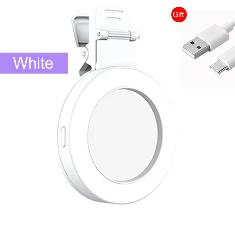 selfie fill light Mobile led light led fill light for professional photography camera light led light mobile selfie ring lights