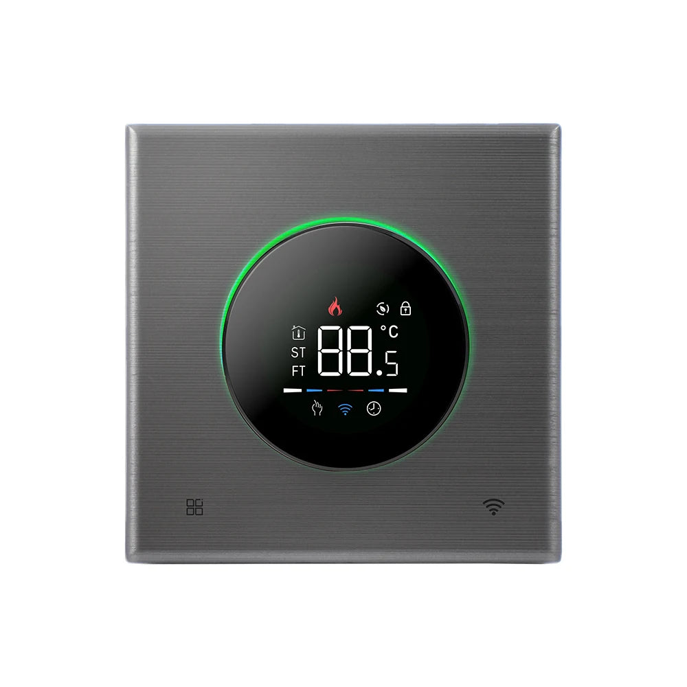Tuya WiFi Floor Thermostat Smart Home Programmable Digital Knob Thermoregulator Water Gas Bolier Heating Temperature Controller