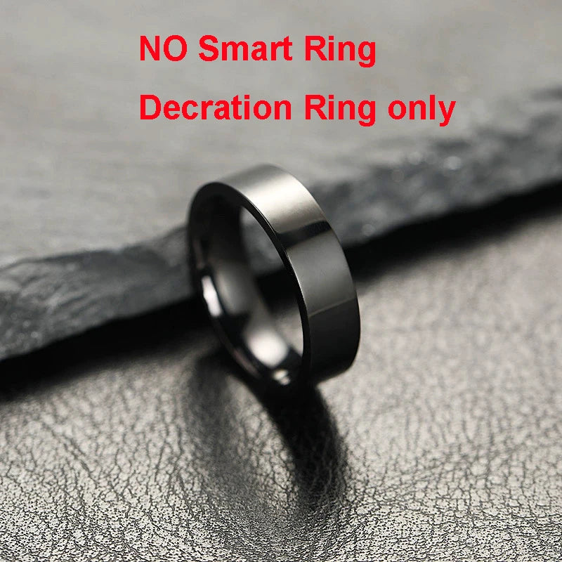 New Smart Ring R11 LED Display Screen Gesture Sweep Video Heart Rate Sleep Monitor 5ATM Waterproof Wireless Charging Rings 2025