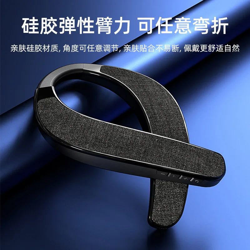 Rockmia EBS-905 Wearable Neckband Speaker Bluetooth 5.0 Hands-free Ear-Free for TV Game Play Home Outdoor Use TF Card