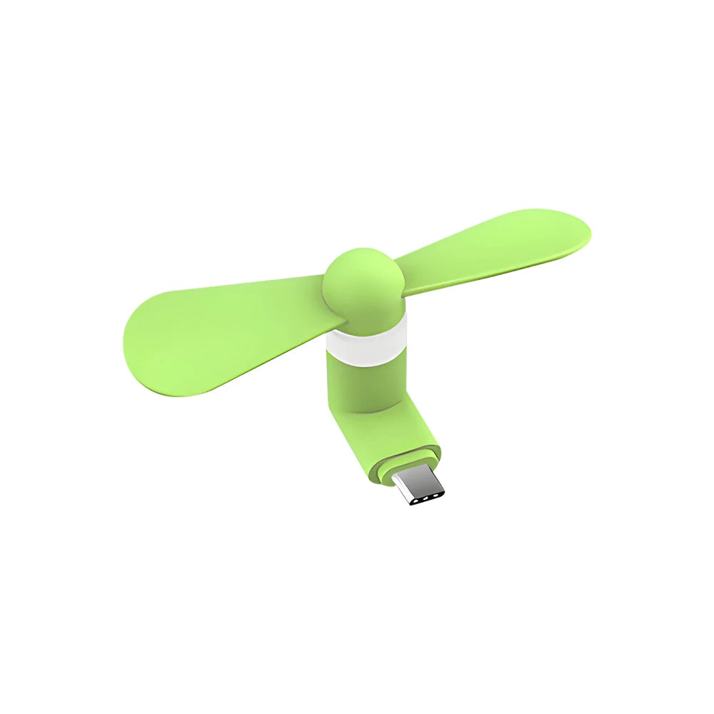 Creative Mini Portable Micro USB Fan 5v 1w Mobile Phone USB Gadget Fans Tester For Type C Cooling Hand Fan Phone Cooler