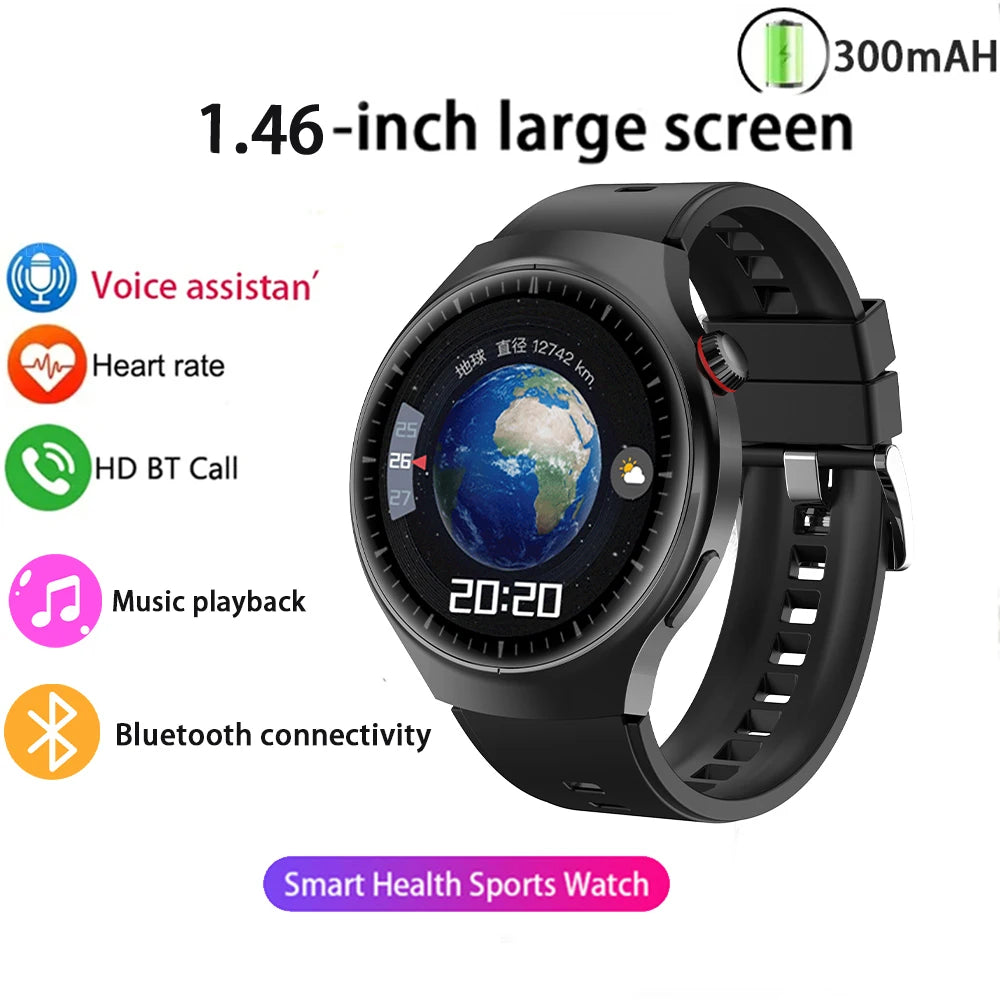 2025 New Smart Watch Men For Huawei Watch 4 Pro 360*360 HD Screen Heart rate Bluetooth Call Health Monitoring Sports Smartwatch