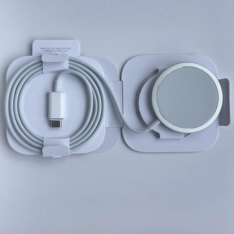 Original Apple Magsafe Wireless 15W Charger For iphone 16 15 14 13 12 mini Pro Max Plus