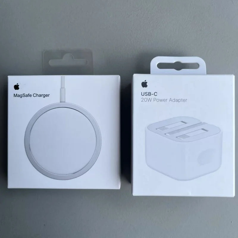 Original Apple Magsafe Wireless 15W Charger For iphone 16 15 14 13 12 mini Pro Max Plus