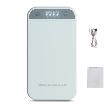 Phone UV Light Sterilizer Box Personal Mask Cleaner Sanitizer With Phone Wireless Charger For Jewelry Sterilization Disinfection