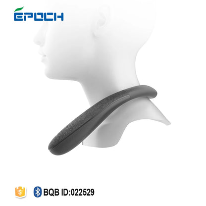 Wireless Neckband Speaker Wearable Surround Sound Bluetooth Neck Speakers With Microphone For TV Gaming free Hands