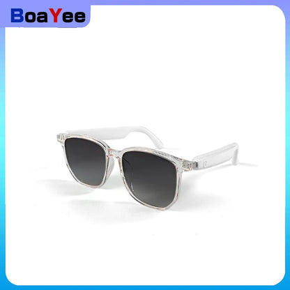 Smart Bluetooth Glasses Intelligent Touch Audio Music Camera BT Anti Blue Light UV400 Polarized Lens Sunglasses for Men Women