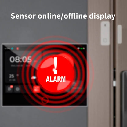 KERUI 7 Inch Full Touchscreen Wireless Burglar Alarm for House, 4G+WiFi Home Alarm System, Complete Set, Tuya Smart App Alarm