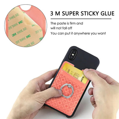 Cute Claw Design Smart Phone Ring Socket Holder Wallet Credit Card Holder 3M Adhesive Sticker Mobile Stand Case Soporte Celular