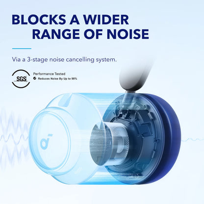 soundcore Anker Space Q45 Adaptive Noise Cancelling Headphones Ultra Long 50H Playtime App Control Hi-Res Sound Bluetooth 5.3