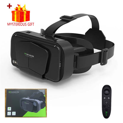 VR Glasses 3D Virtual Reality Headset Devices Helmet Lenses Goggles Smart For Smartphones Phone Cell Controller Mobile Game Viar