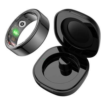 COLMI-R02 Smart Ring with Charging Case for Men Women, Battery Life, 39 Days, Health Monitor, 5ATM Waterproof, Multi-sport Mode