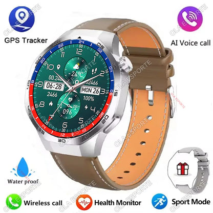2025 New Watch GT5 Pro Smart Watch 1.5“ AMOLED Screen NFC GPS Tracker BT Calls Health Waterproof Smartwatch Men Women For Huawei